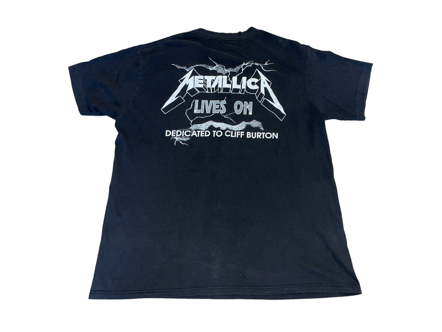Vintage 80's Metallica Cliff Burton Rest in Peace T-Shirt