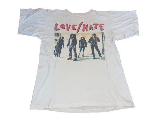 Vintage 1991 Love / Hate Winter Tour T-Shirt