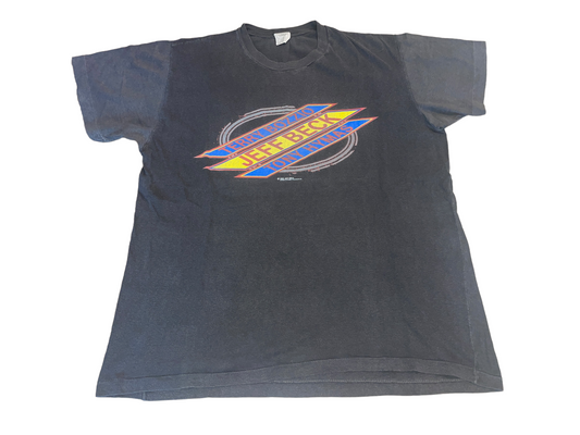 Vintage 1990 Jeff Beck European Tour T-Shirt