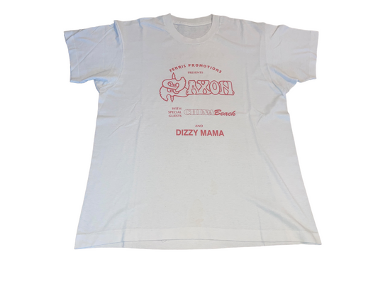 Vintage 1992 Saxon Tour T-Shirt