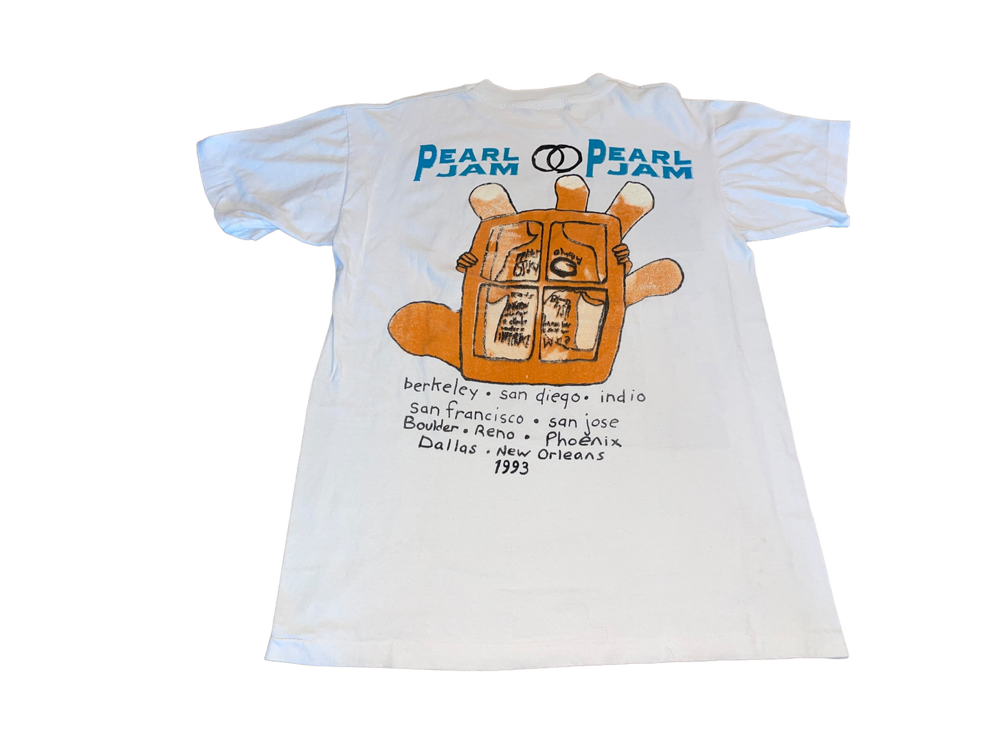 Vintage 1993 Pearl Jam Tour T-Shirt