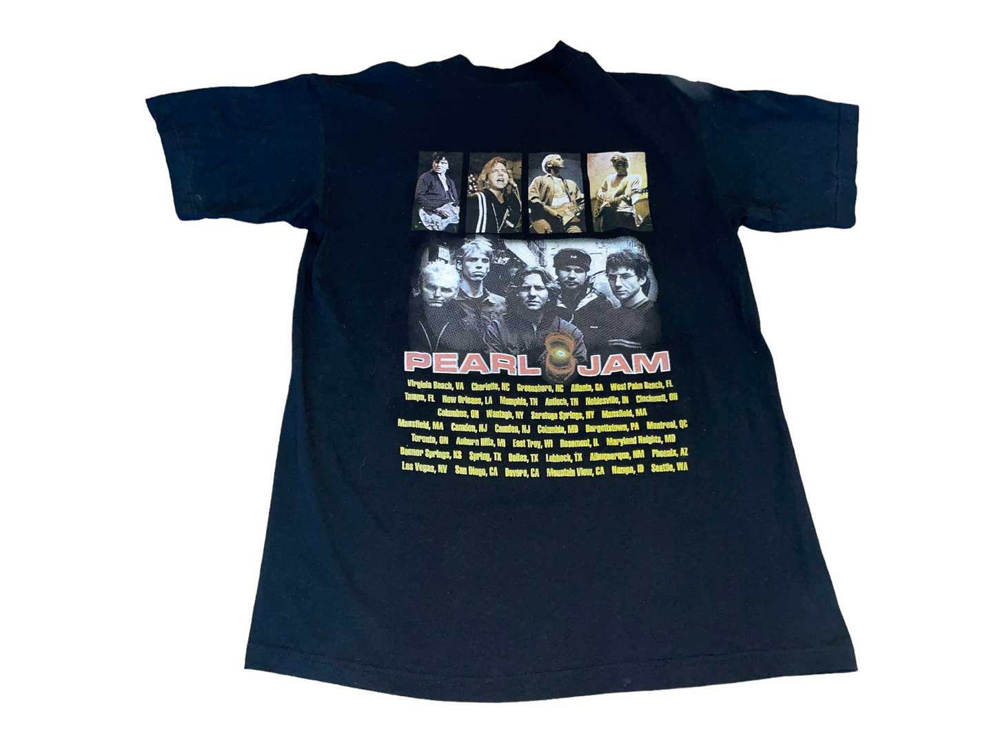 Vintage 90's Pearl Jam Tour T-Shirt