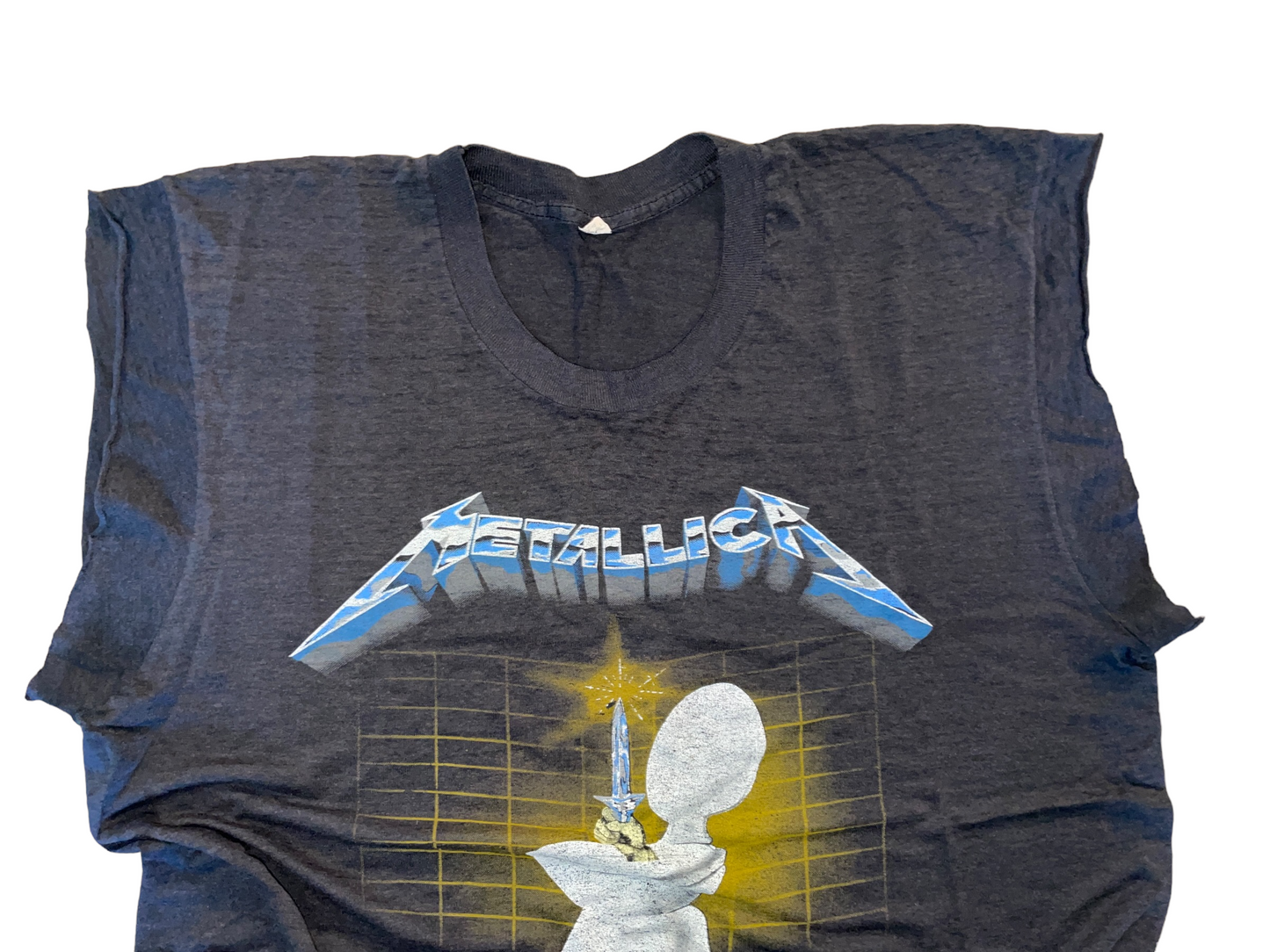 Vintage 80's Metallica Metal Up Your A** T-Shirt