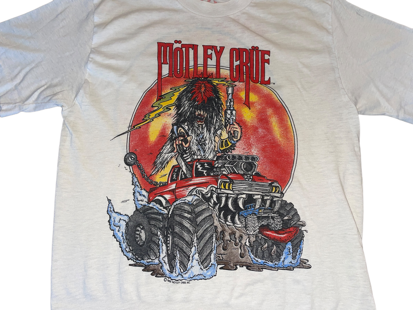 Vintage 1986 Motley Crue Wrecking T-Shirt