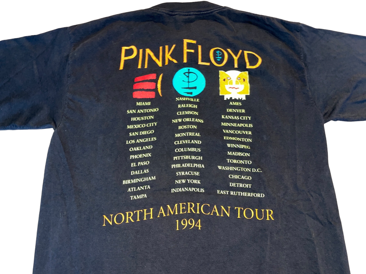 Vintage 1994 Pink Floyd North America Tour T-Shirt