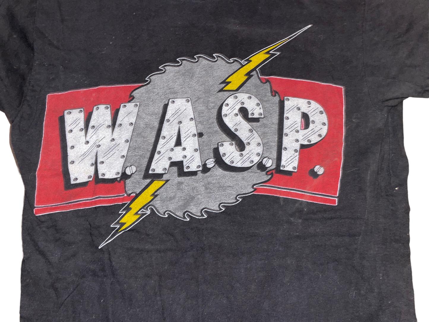 Vintage 1984 Wasp European Tour T-Shirt