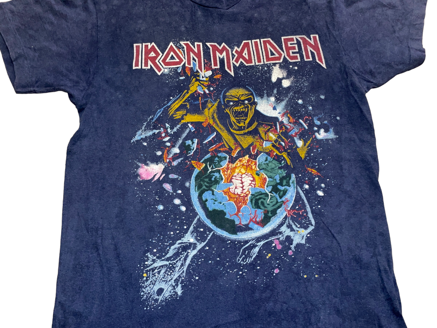 Vintage 1983 Iron Maiden World Piece Tour T-Shirt