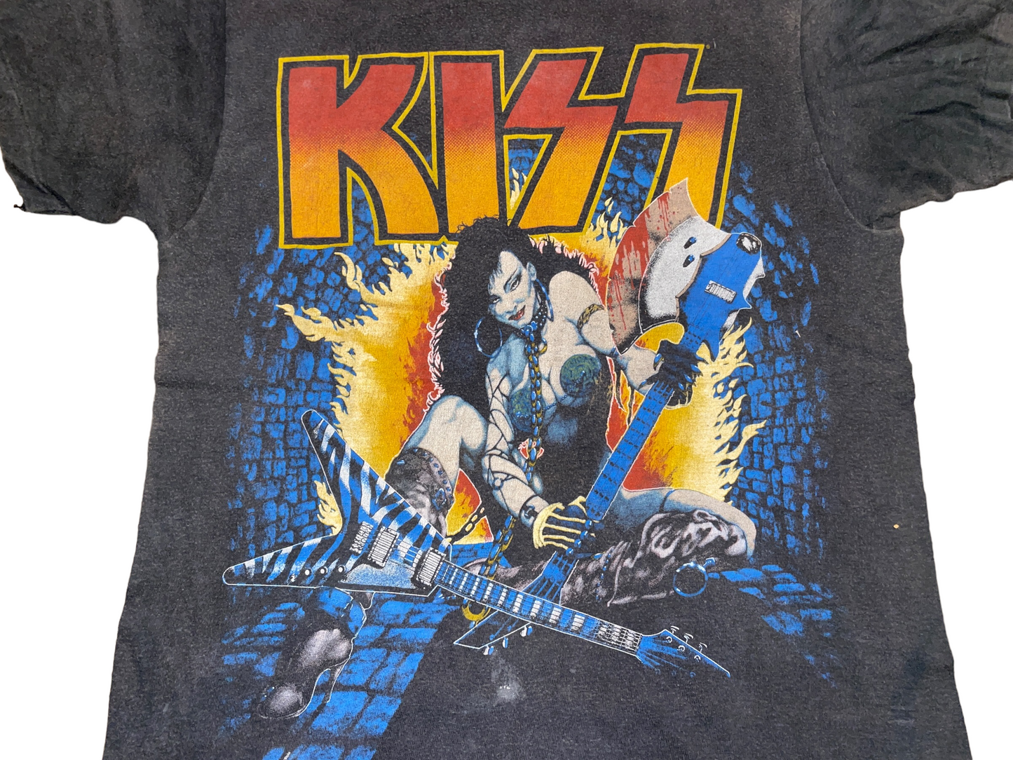Vintage 1984 Kiss World Tour T-Shirt