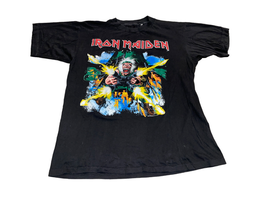 Vintage 1990 Iron Maiden Shoot That Fuc*er T-Shirt