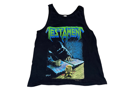 Vintage 1990 Testament Sleeveless T-Shirt