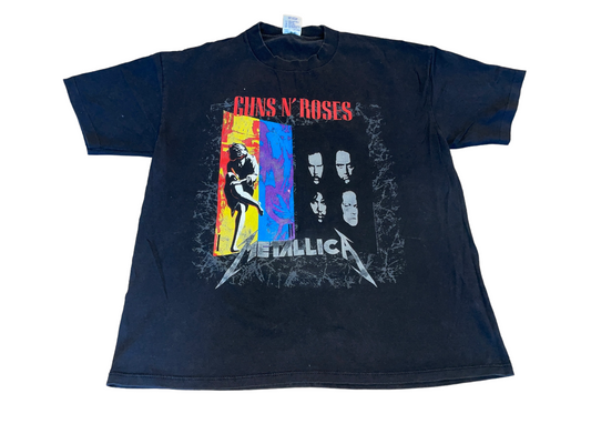 Vintage 1992 Metallica Guns N' Roses T-Shirt