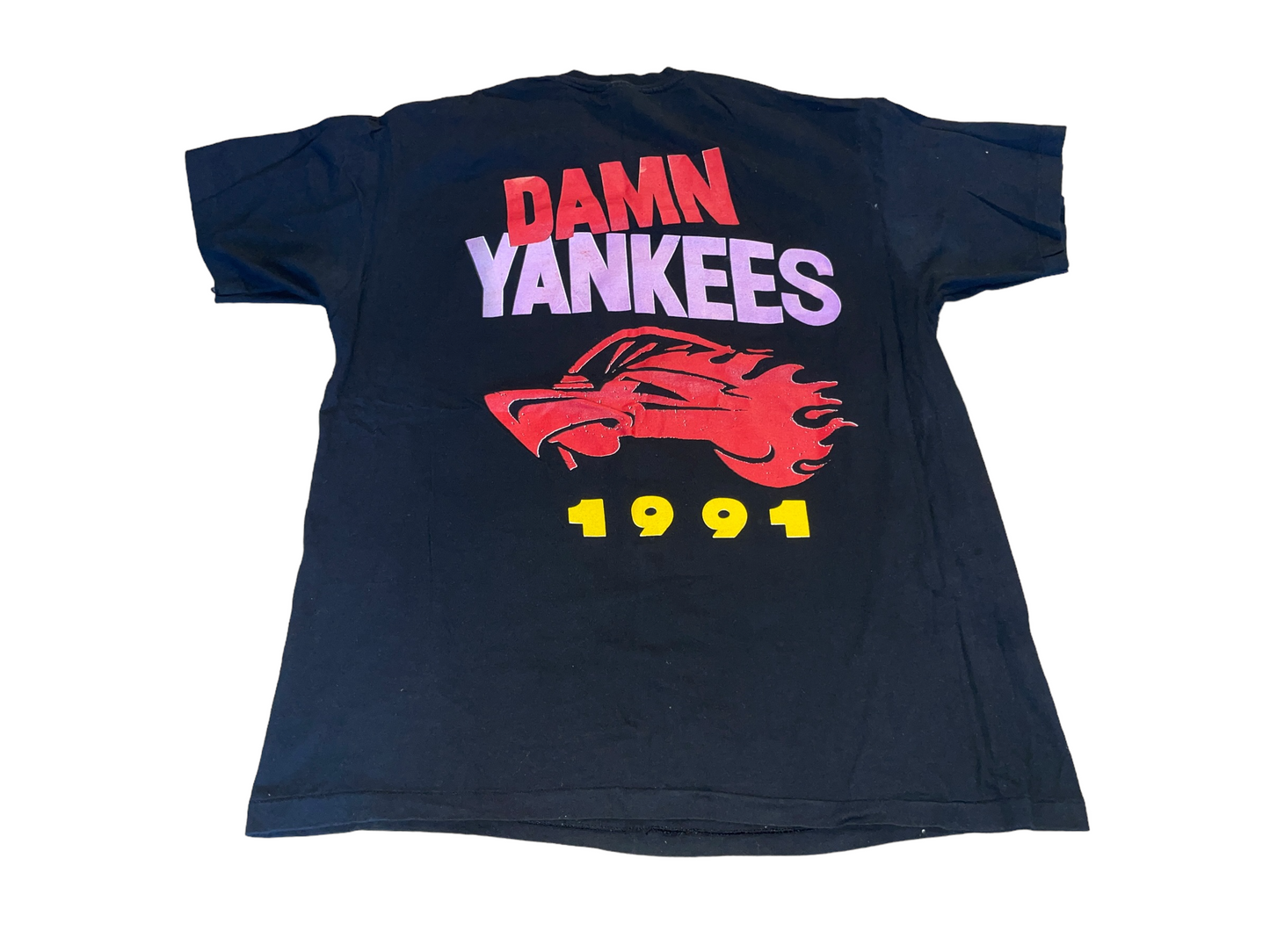 Vintage 1991 Bad Company Damn Yankees T-Shirt