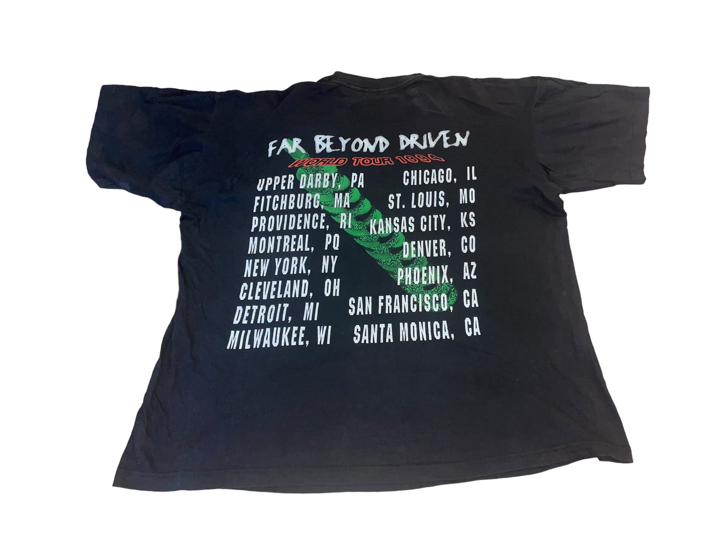 Vintage 1994 Pantera Far Beyond Driven T-Shirt