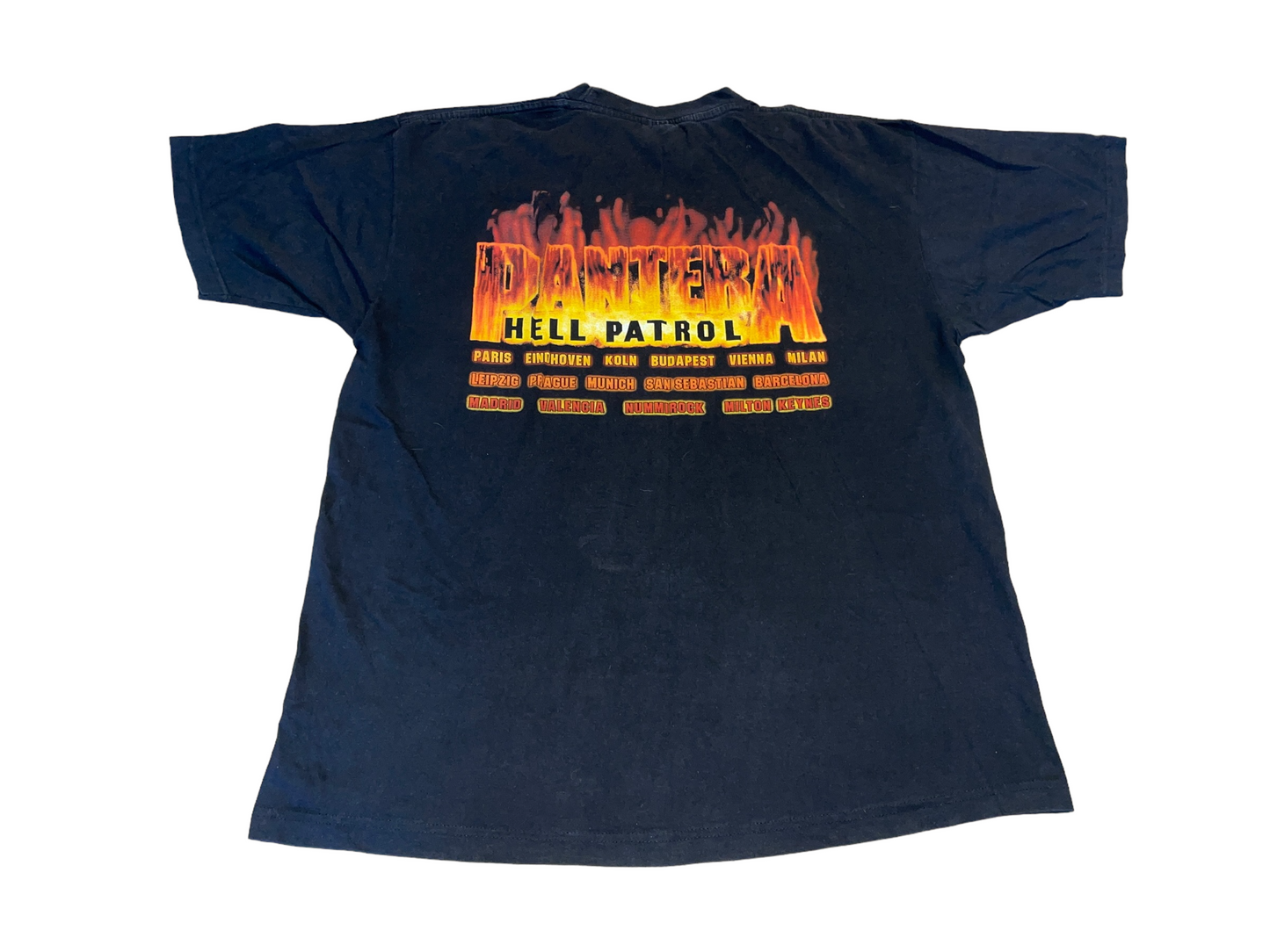 Vintage 1997 Pantera Hell Patrol T-Shirt XL