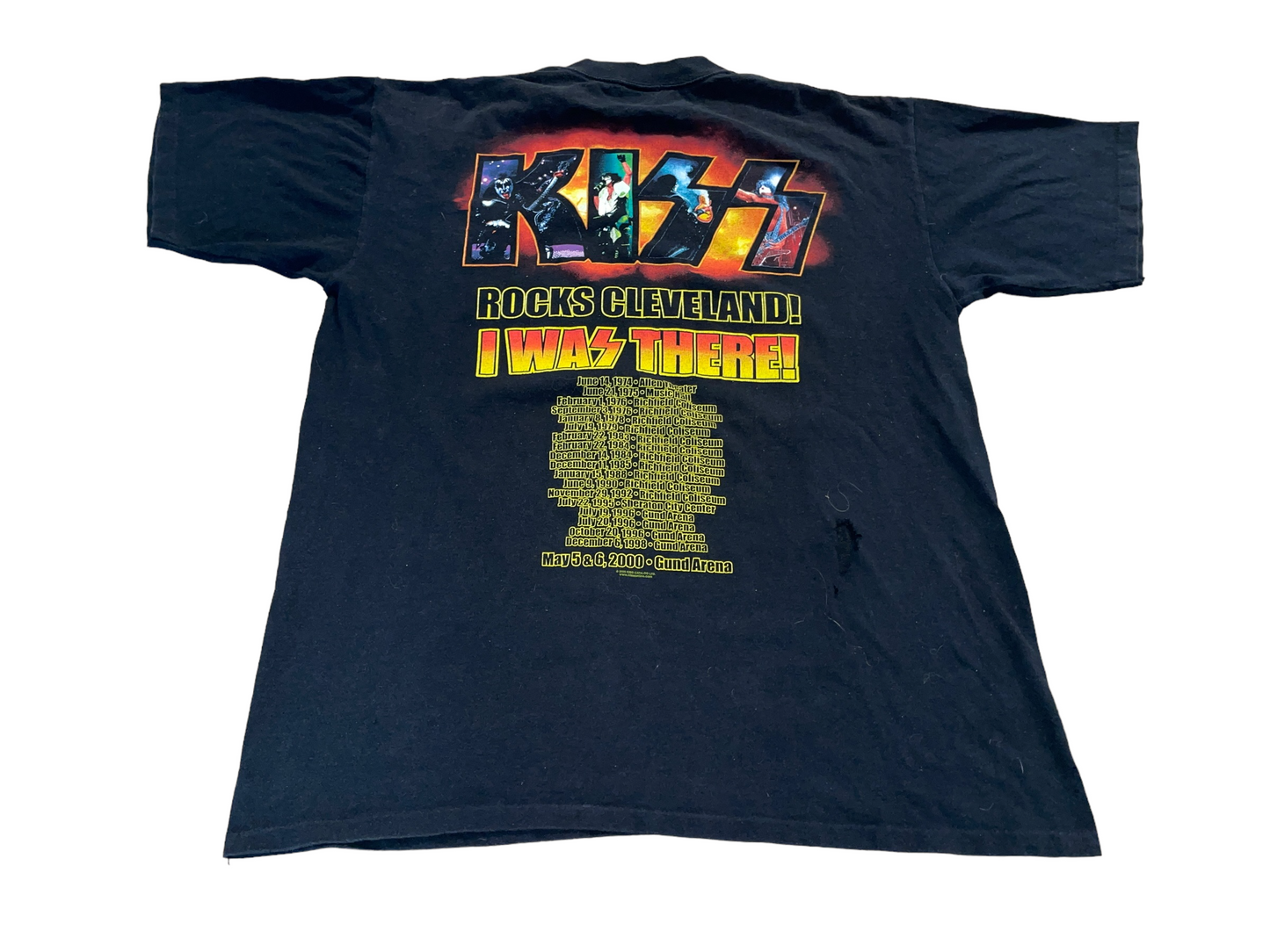 Vintage 2000 Kiss Tour T-Shirt