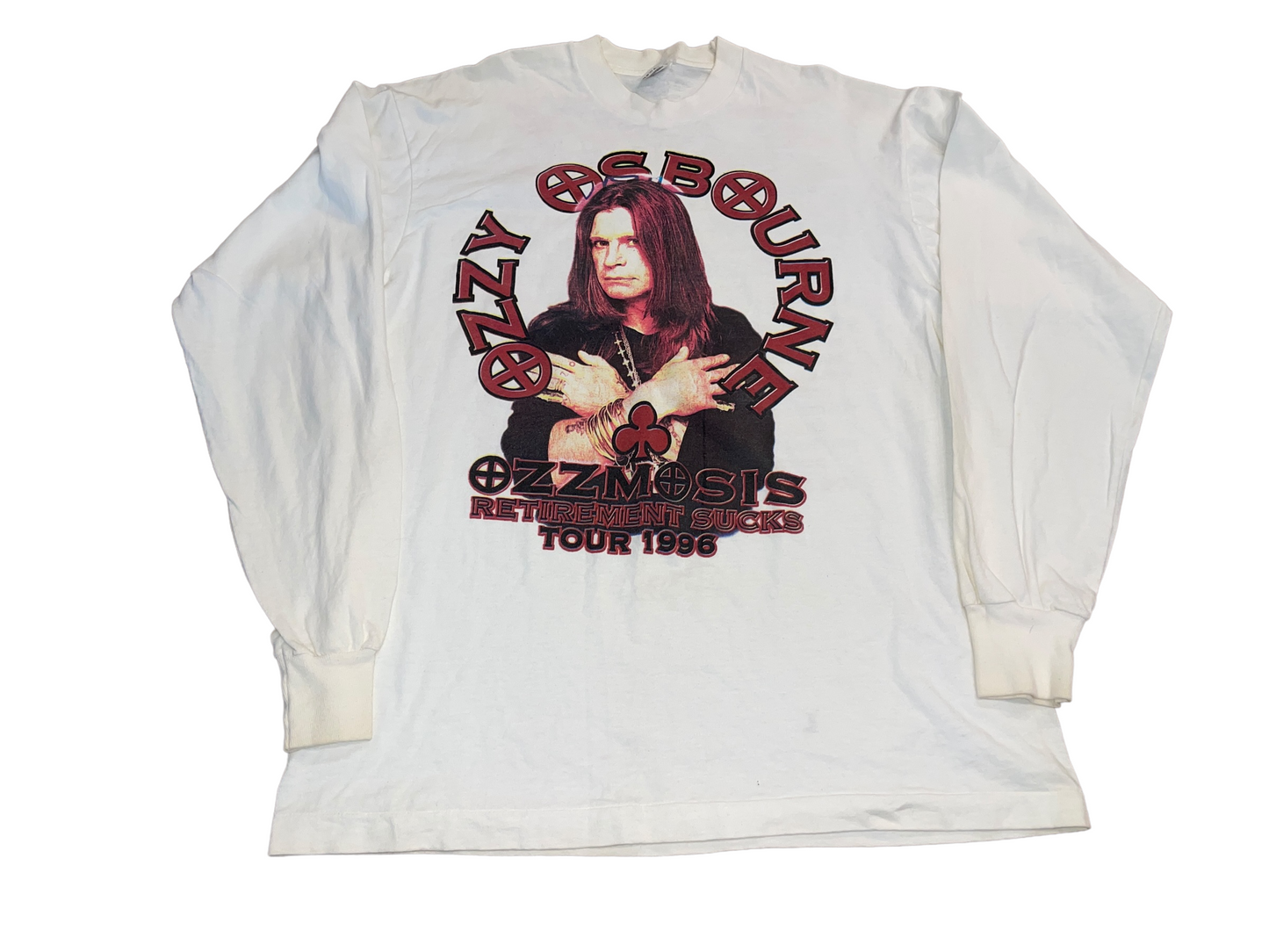 Vintage 1996 Ozzy Osbourne Ossmosis Long Sleeve Shirt