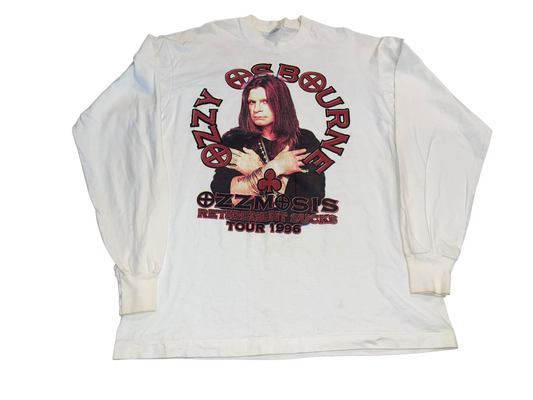 Vintage 1996 Ozzy Osbourne Ossmosis Long Sleeve Shirt