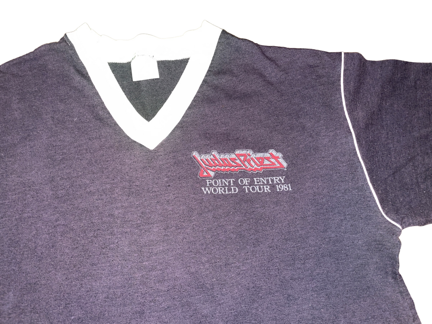 Vintage 1981 Judas Priest Point of Entry T-Shirt