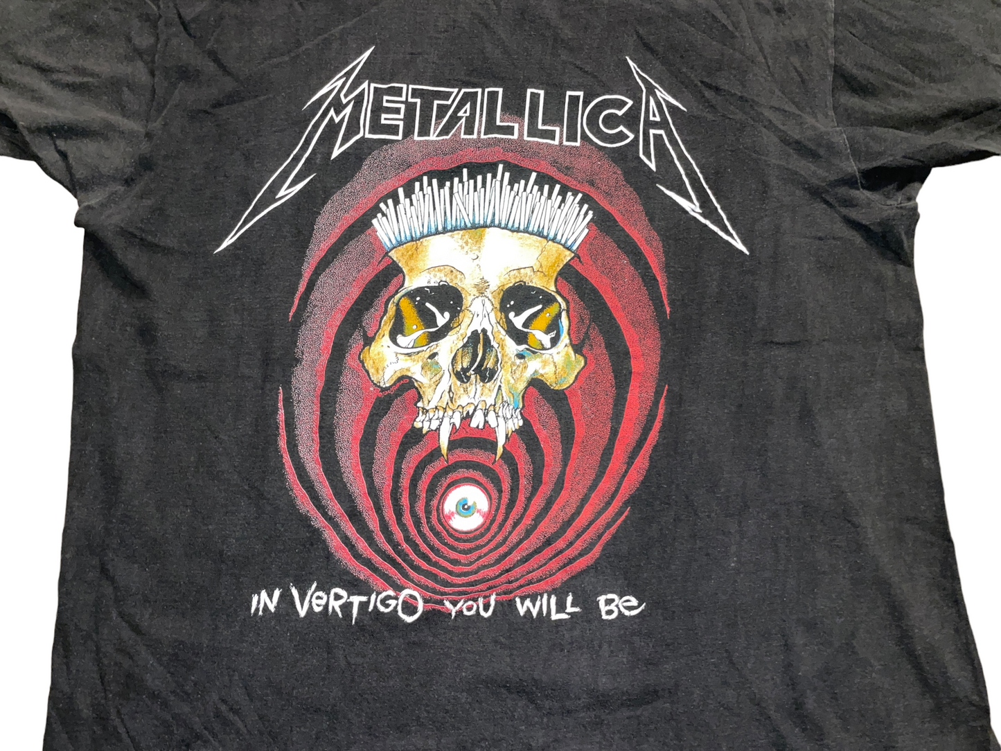 Vintage 1990 Metallica Europe Tour T-Shirt