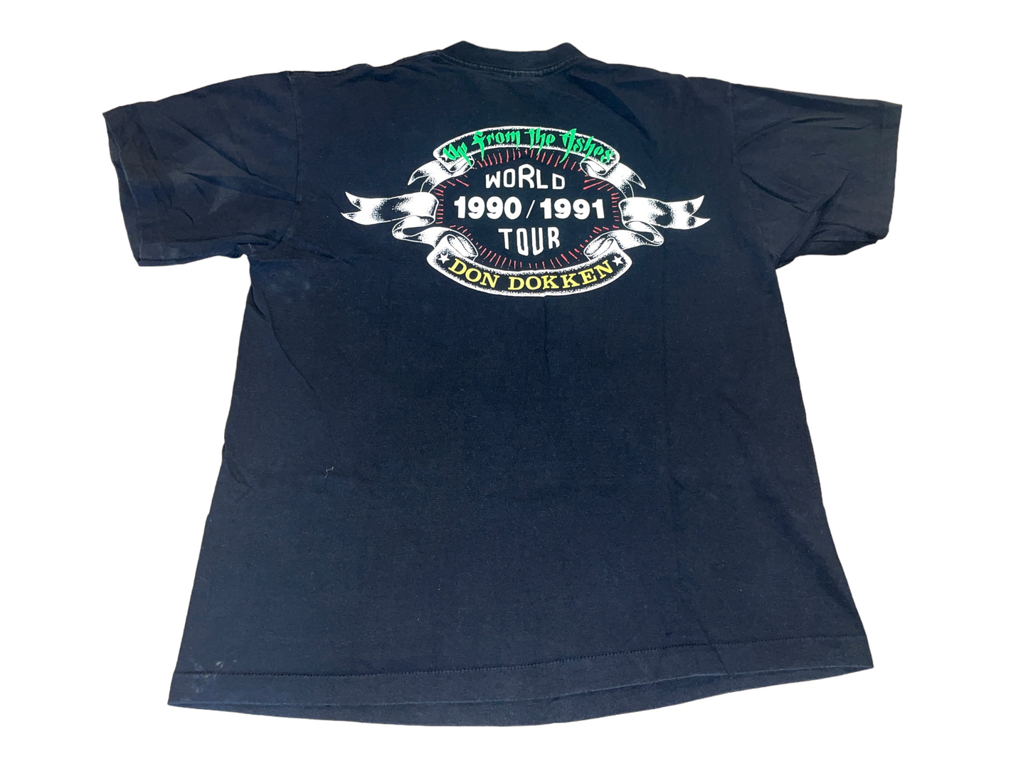Vintage 1991 Don Dokken World Tour T-Shirt