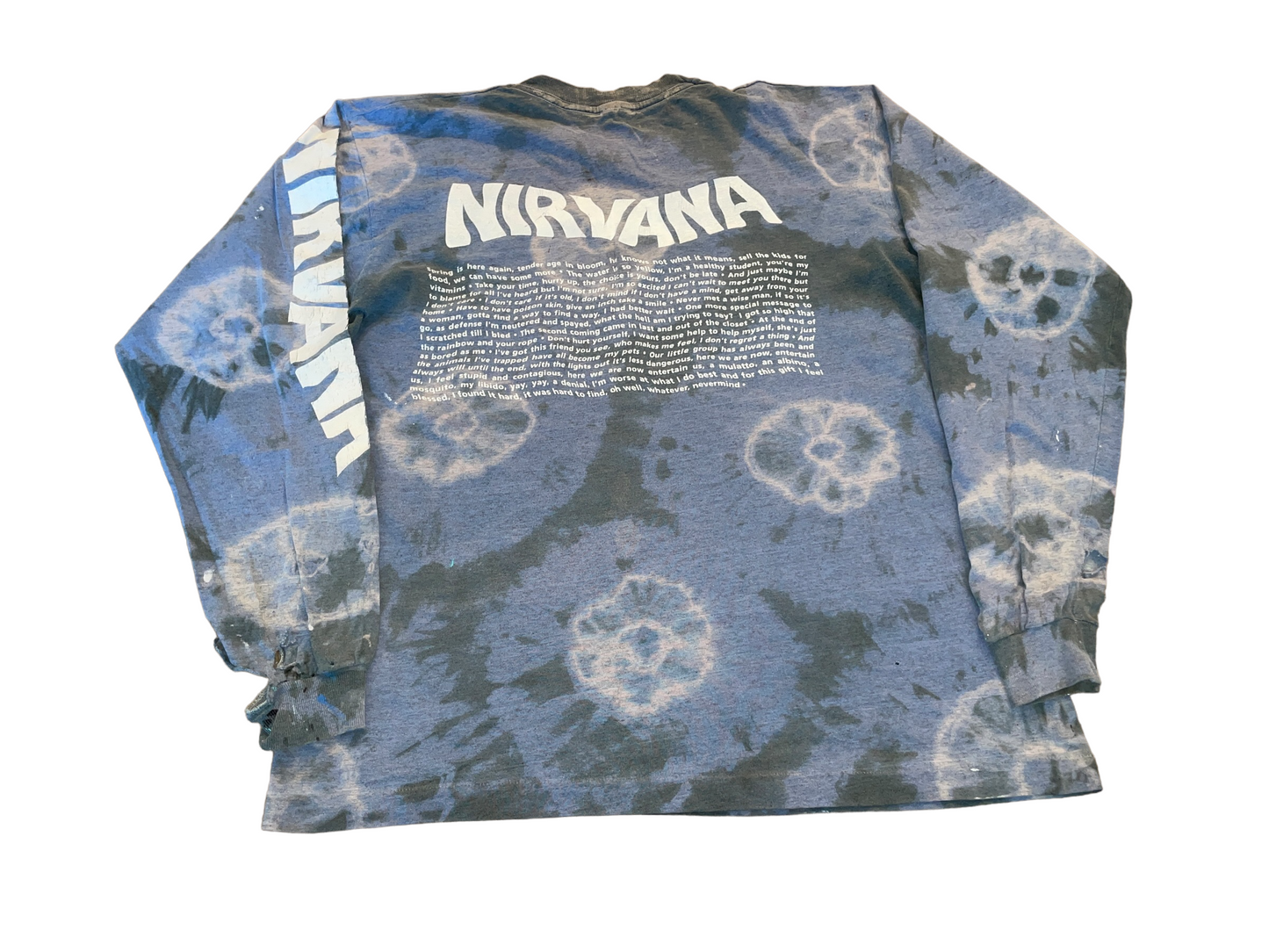 Vintage 90's Nirvana Nevermind Long Sleeve