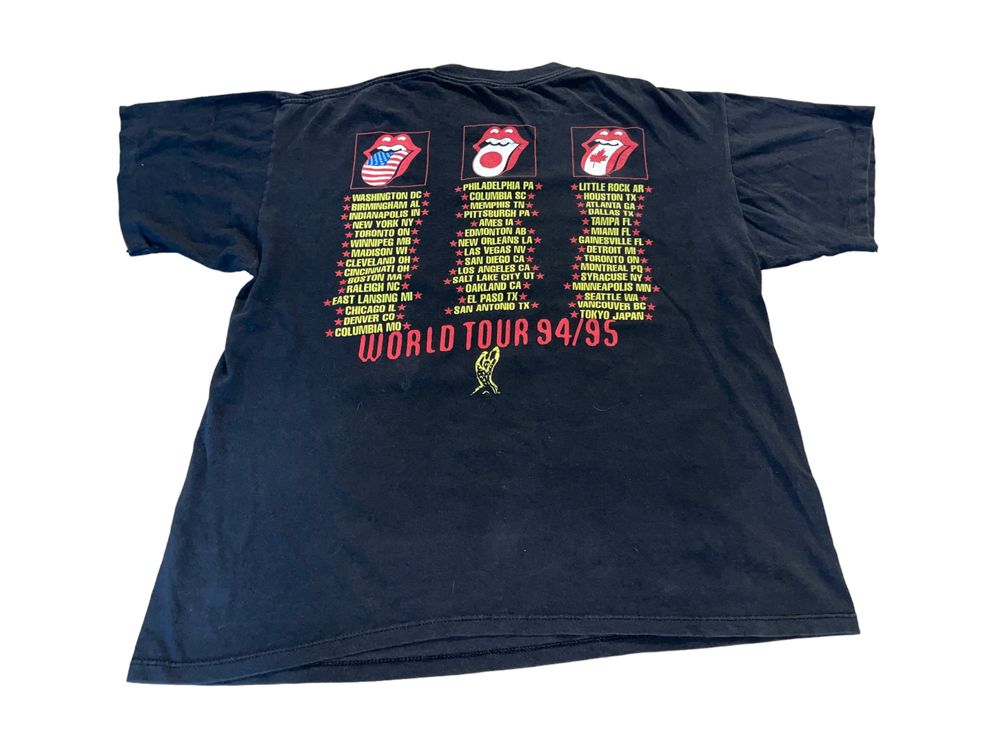 Vintage 1994 Rolling Stones Voodoo Lounge T-Shirt