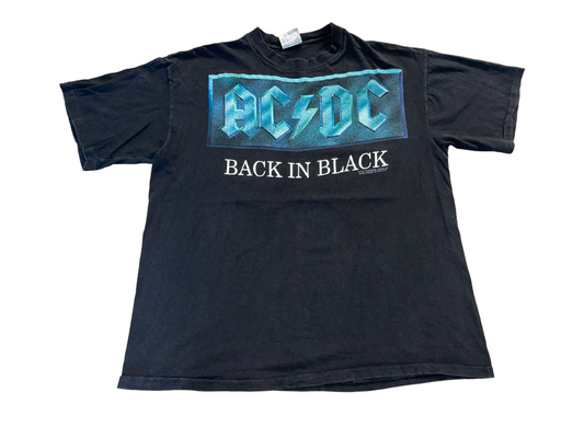 Vintage 1991 ACDC Back in Black T-Shirt