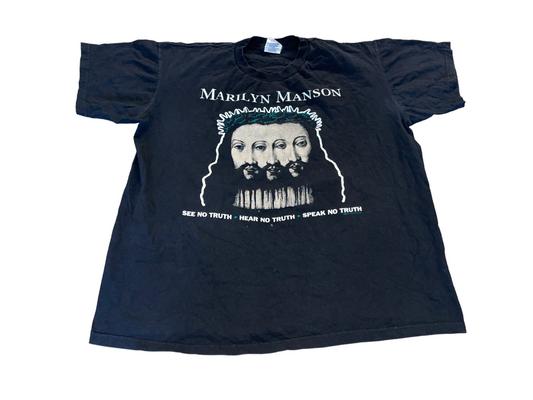 Vintage 1996 Marilyn Manson Believe T-Shirt