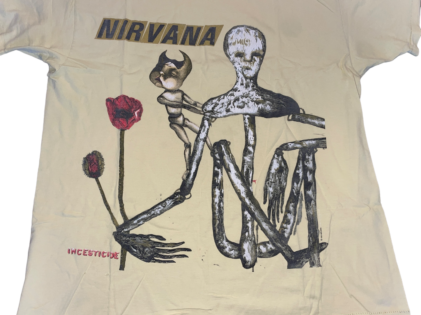 Vintage 1993 Nirvana Incesticide T-Shirt