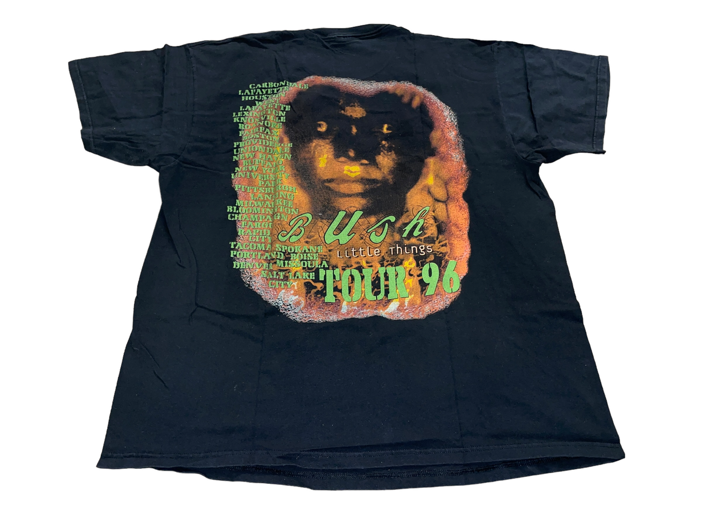 Vintage 1996 Bush Little Things Tour T-Shirt