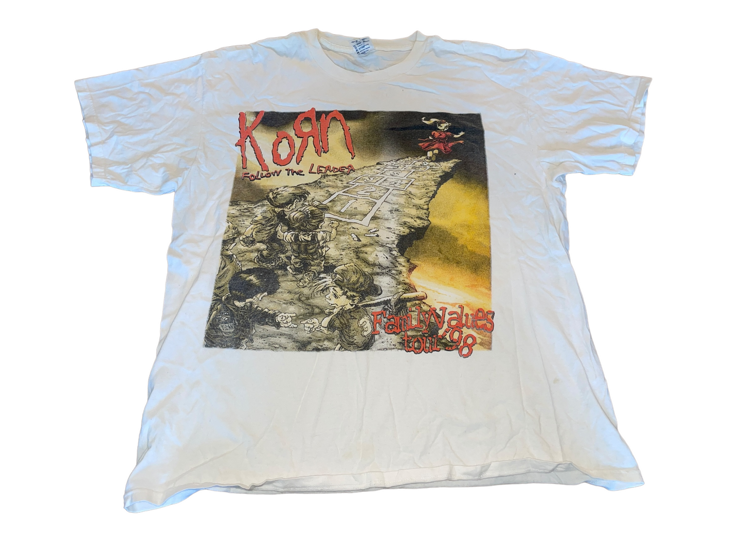 Vintage 1998 Korn Follow The Leader T-Shirt