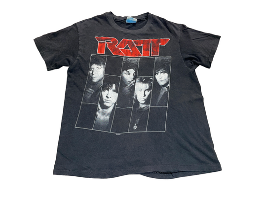 Vintage 1987 Ratt Dancing Undercover World Tour T-Shirt