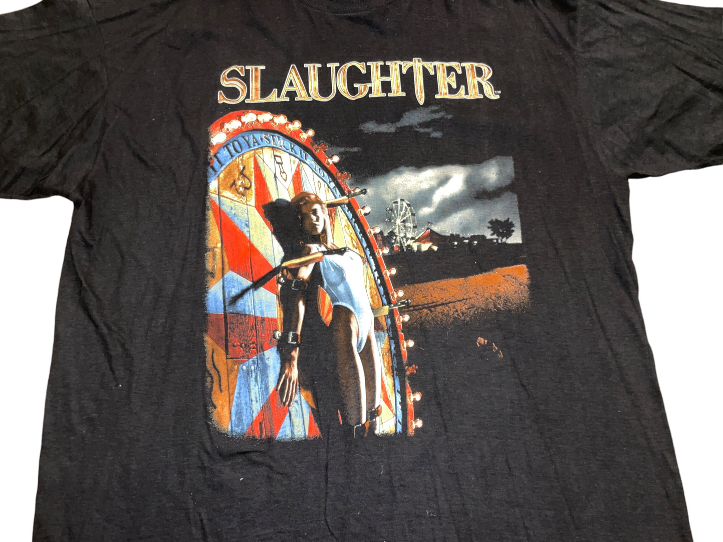 Vintage 1991 Slaughter Stick it to Ya! Tour T-Shirt