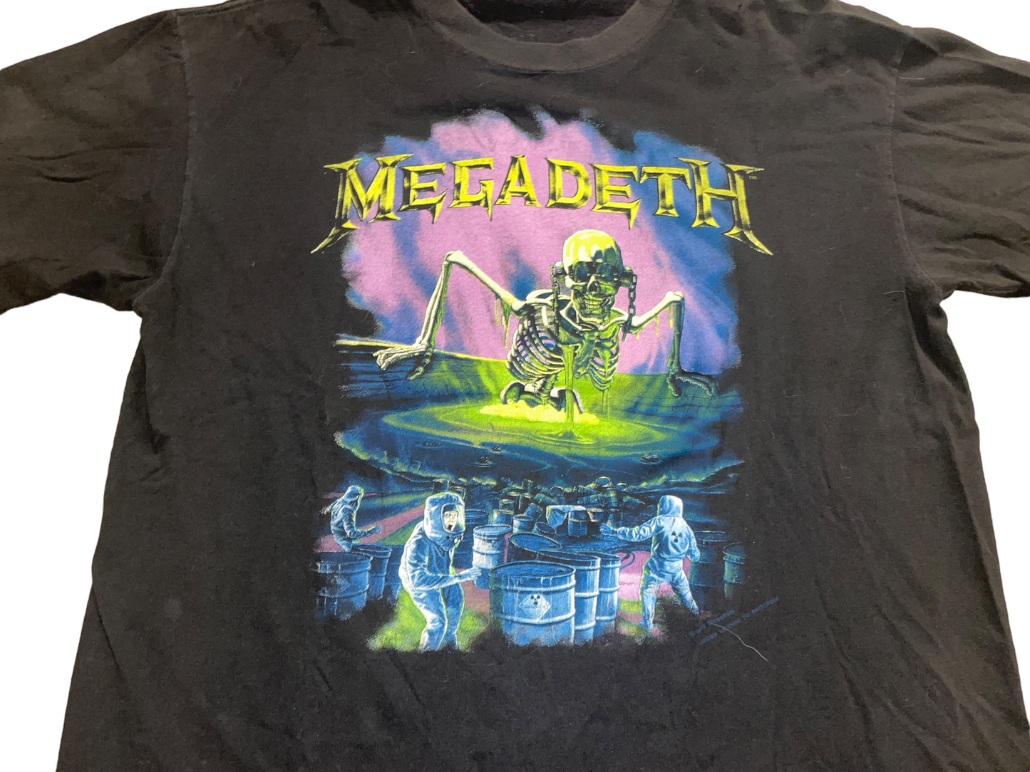 Vintage 1989 Megadeth Contaminated T-Shirt