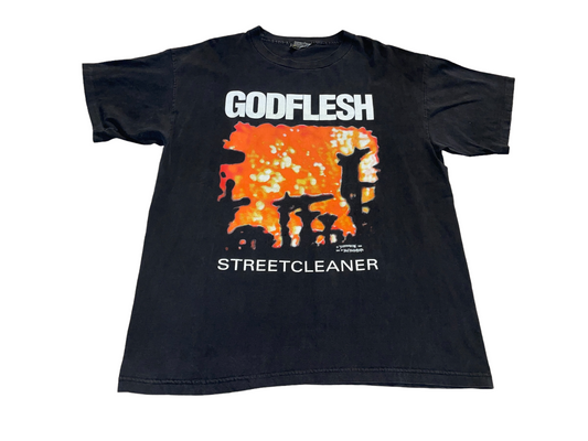 Vintage 1990 Godflesh Streetcleaner T-Shirt