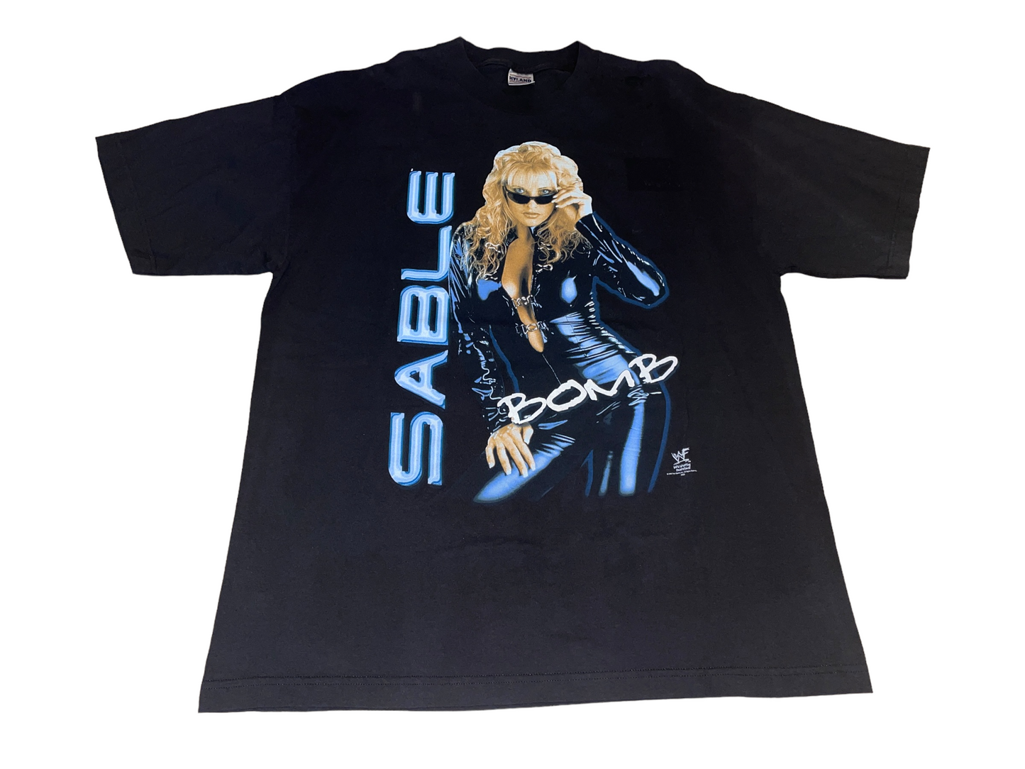 Vintage 90's Sable Bomb WWF T-Shirt