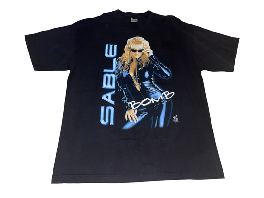 Vintage 90's Sable Bomb WWF T-Shirt