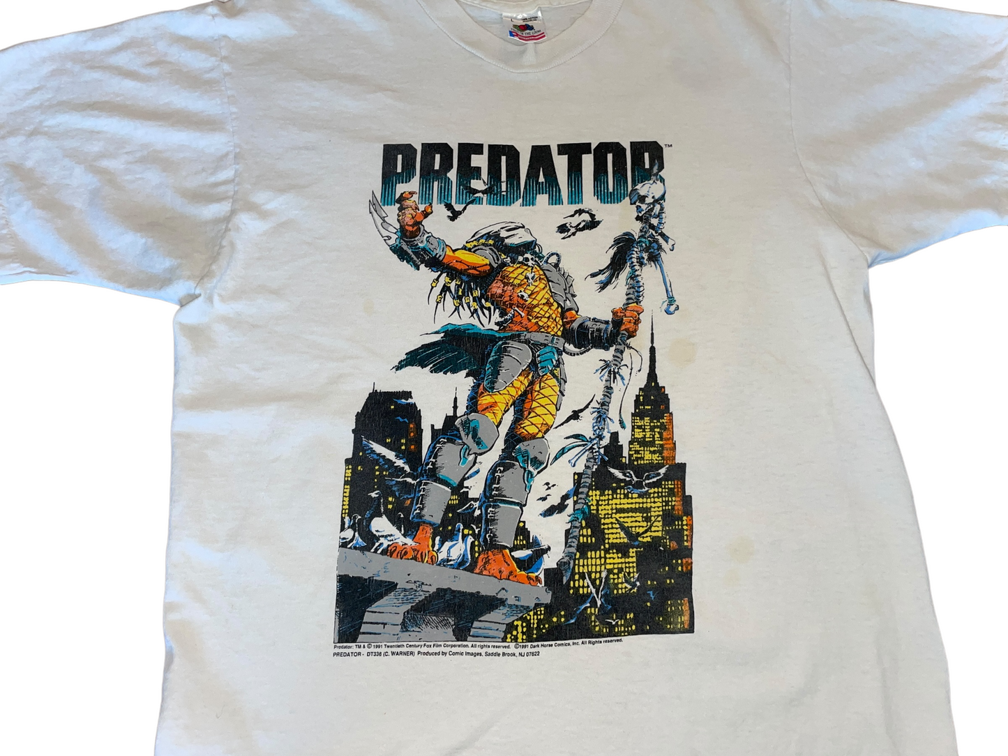 Vintage 1991 The Predator Marvel T-Shirt