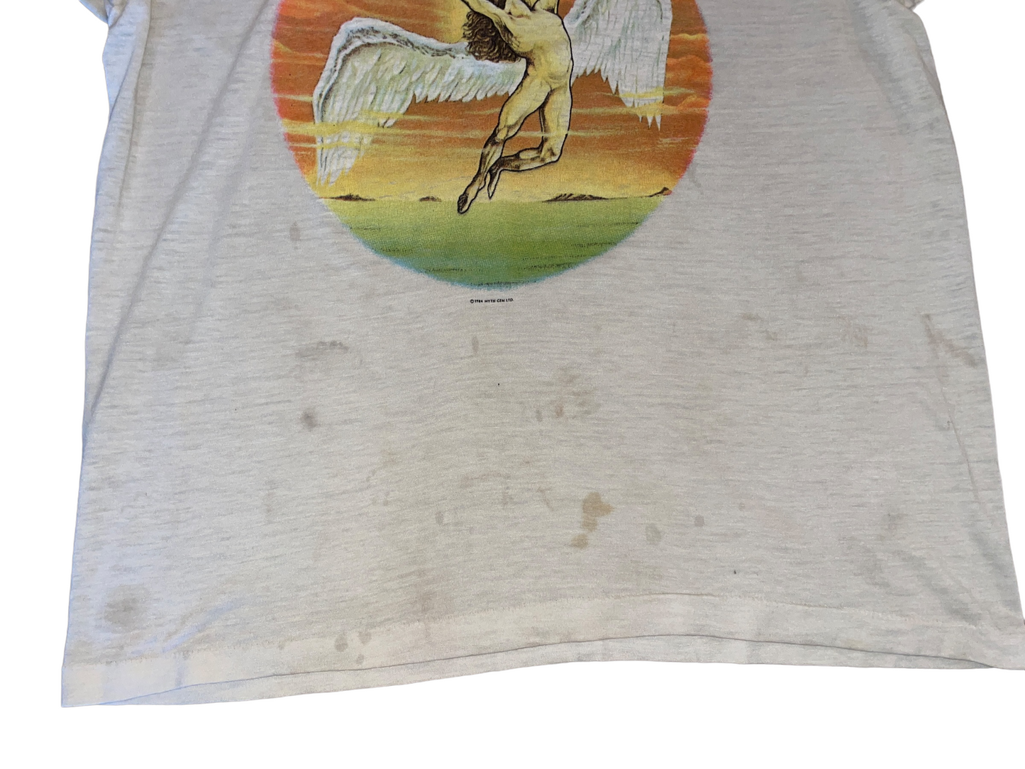 Vintage 1984 Led Zeppelin Swan Song T-Shirt