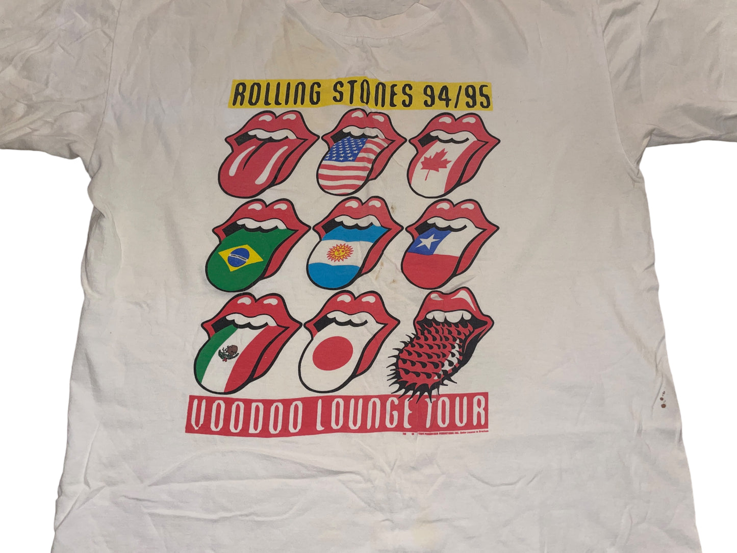 Vintage 1995 The Rolling Stones T-Shirt