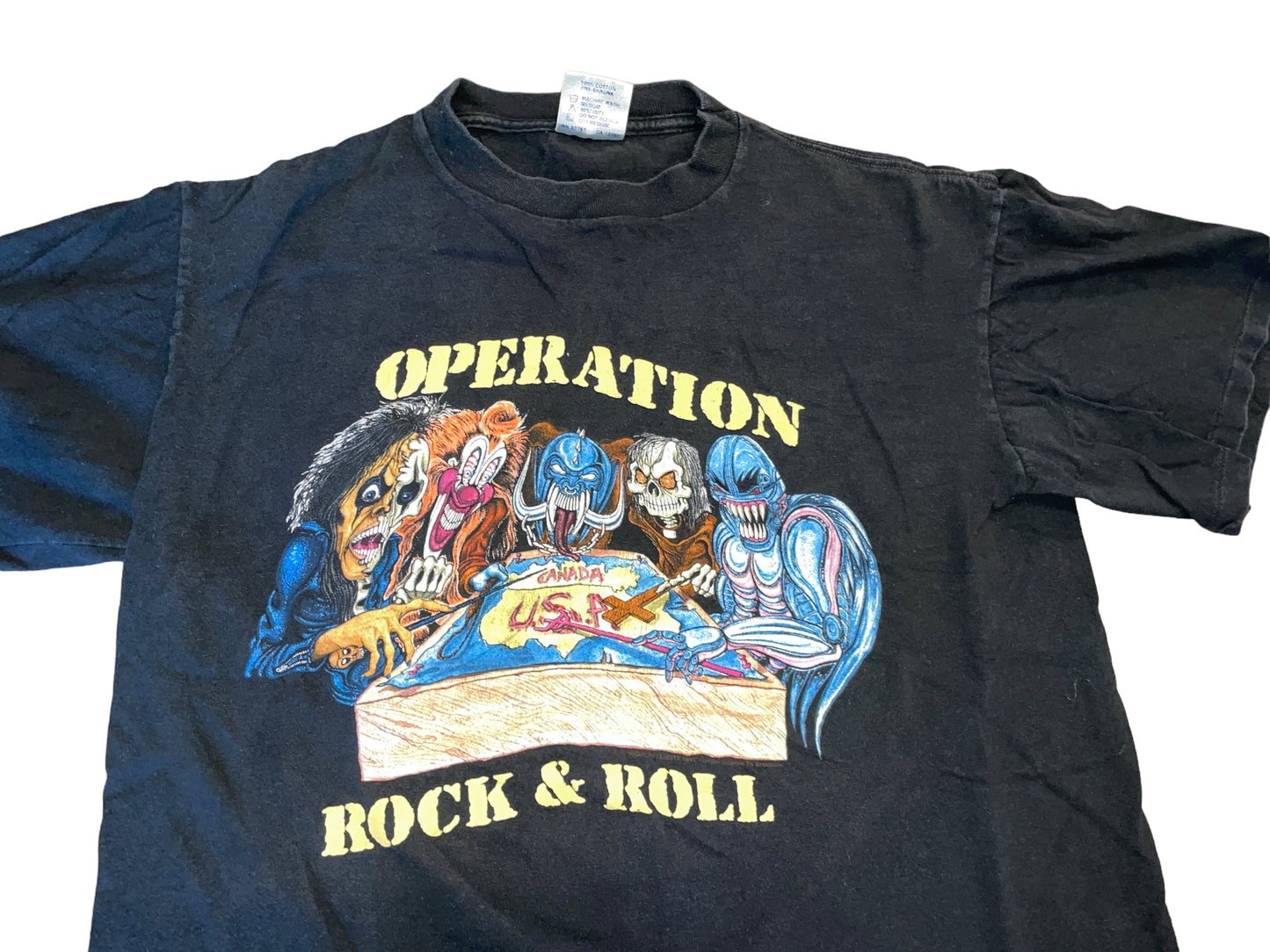 Vintage 1991 Operation Rock & Roll T-Shirt
