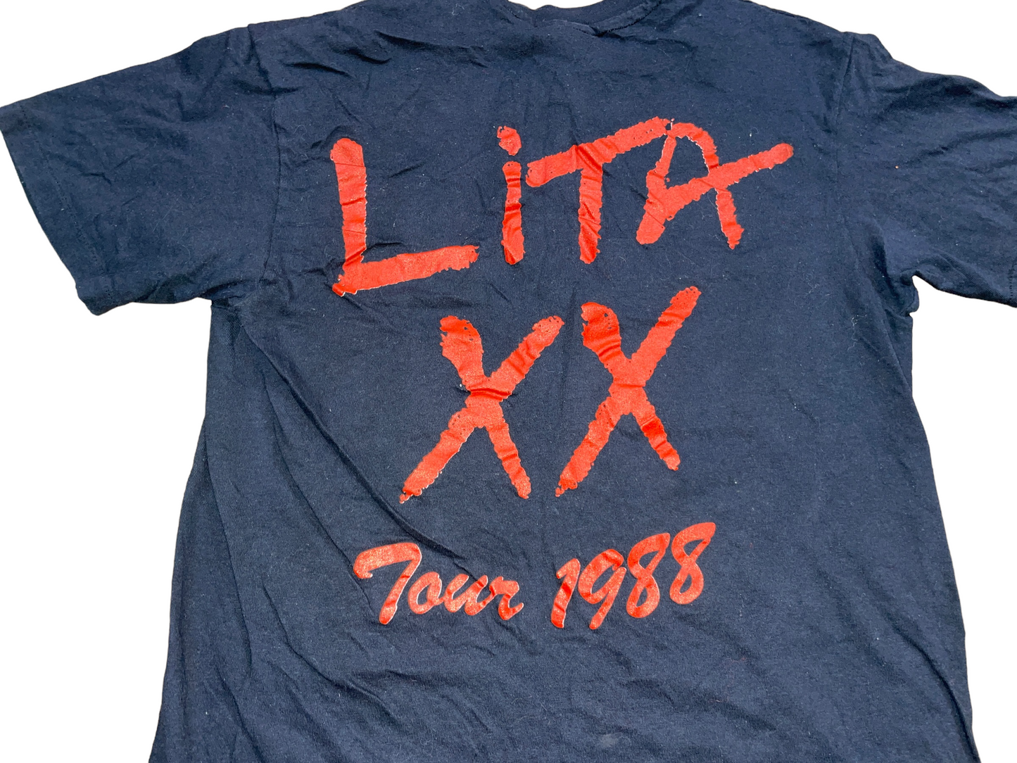 Vintage 1988 Lita Ford Tour T-Shirt