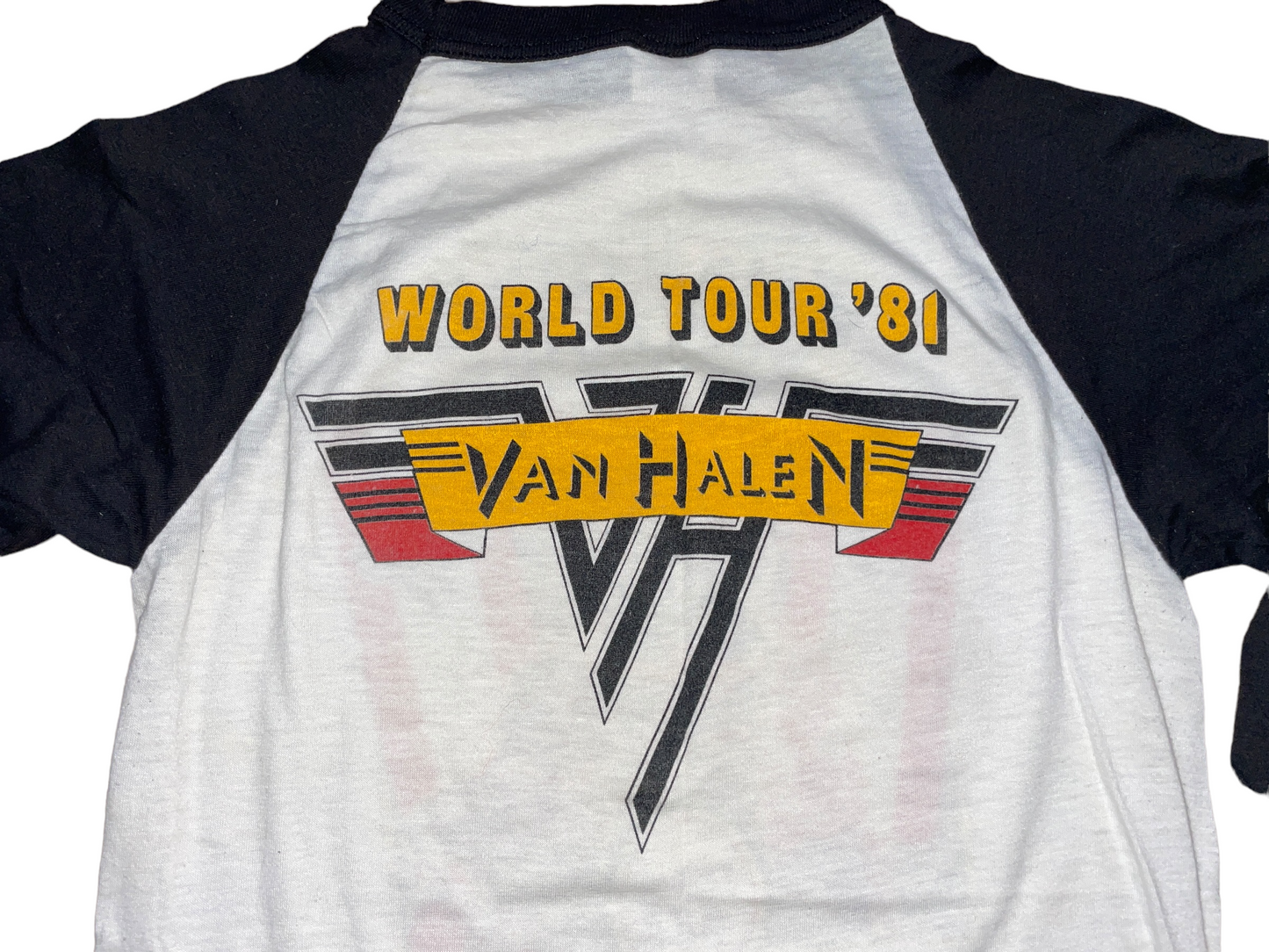 Vintage 1981 Van Halen Worldwide Tour T-Shirt