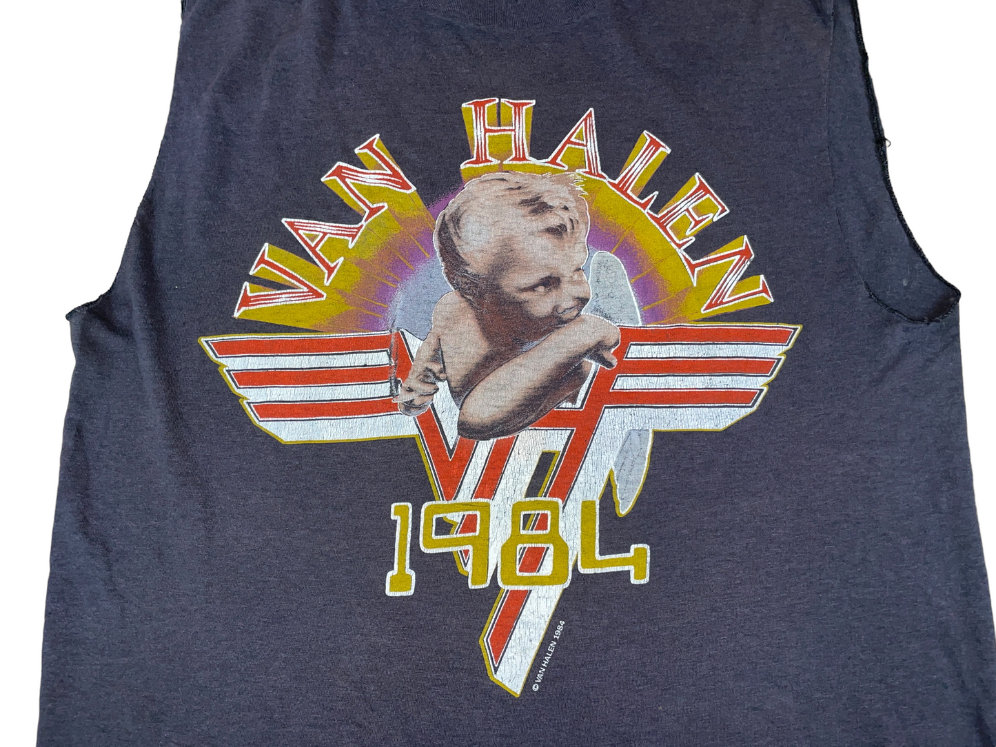 Vintage 1984 Van Halen Tour T-Shirt