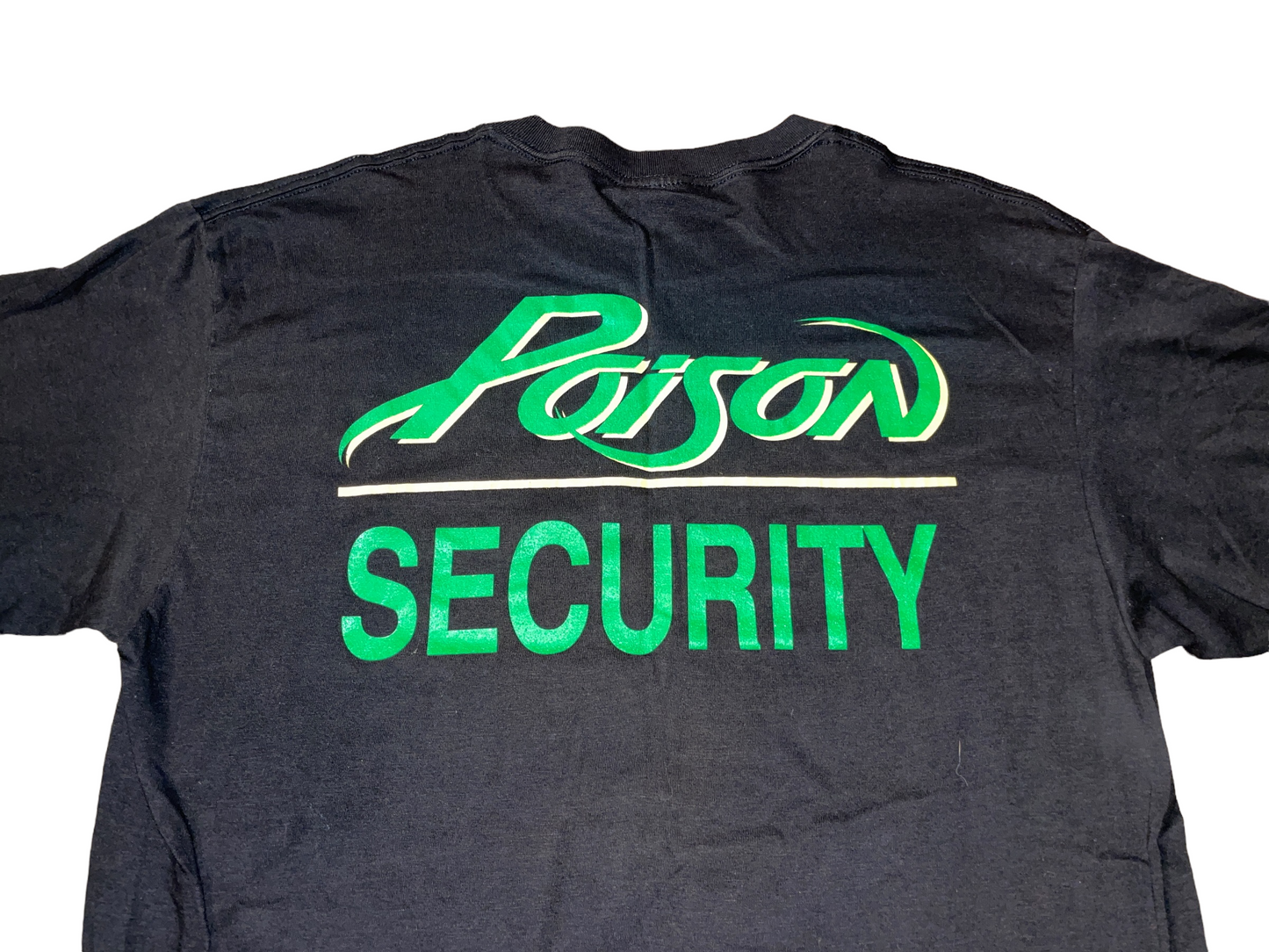 Vintage 1989 Poison Security T-Shirt