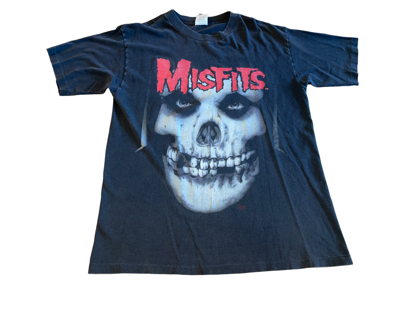 Vintage 1990's Misfits Skeleton T-Shirt