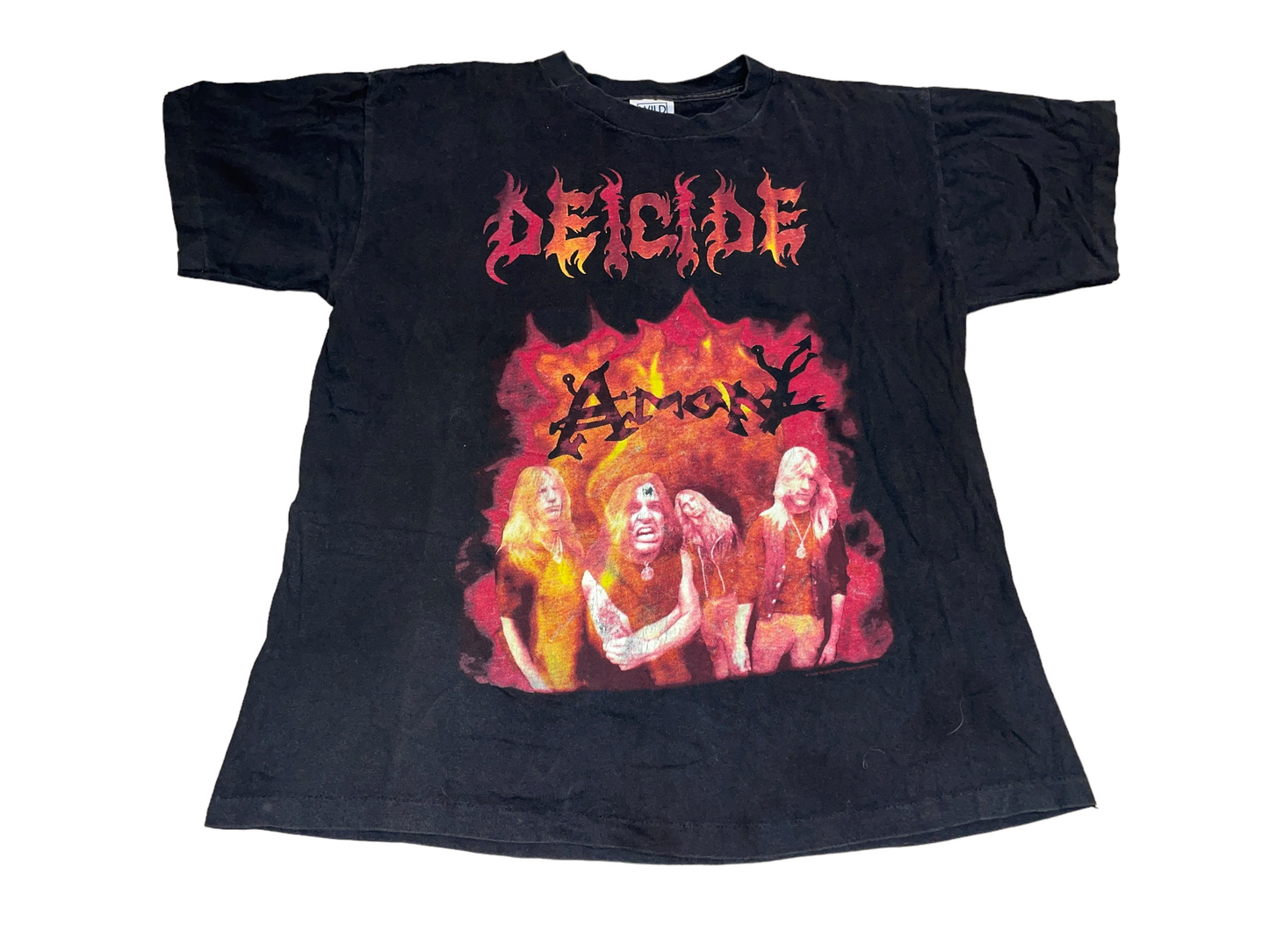 Vintage 1993 Deicide Feasting The Beast T-Shirt