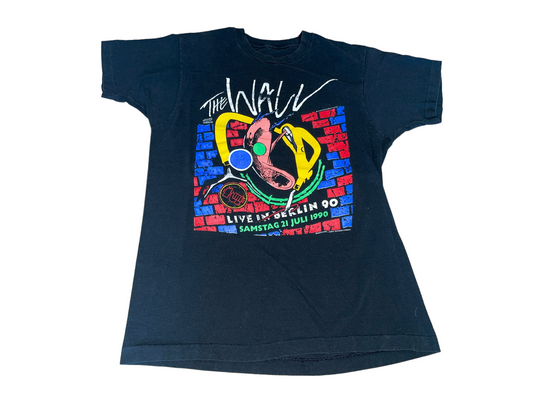 Vintage 1990 Pink Floyd Berlin Wall T-Shirt