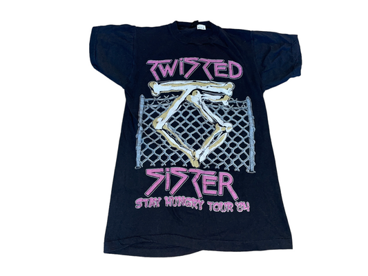 Vintage 1984 Twisted Sister Stay Hungry Tour T-Shirt