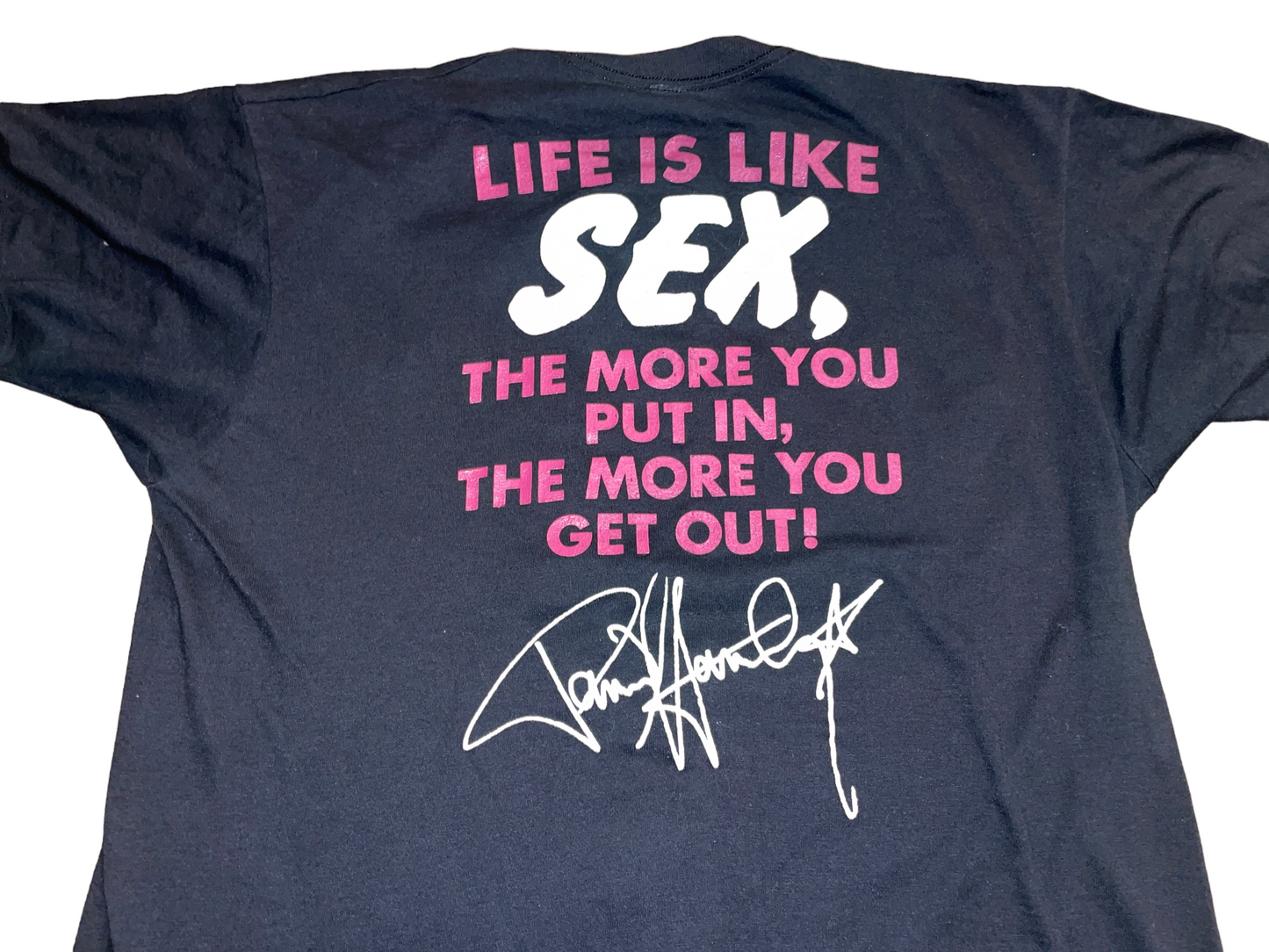 Vintage 1988 Kiss Life is Like Sex T-Shirt